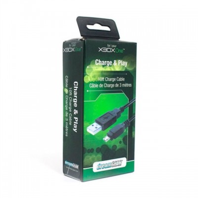 Xbox One Cabo Charge & Play DreamGear 3 metros